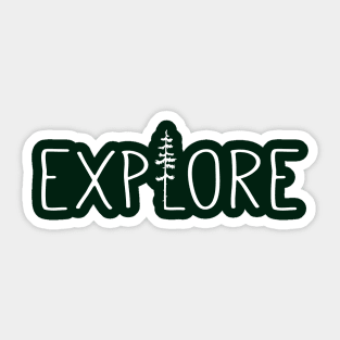 EXPLORE Sticker